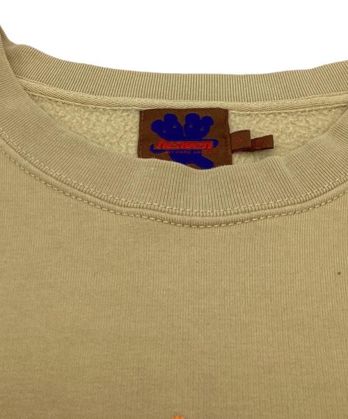 HEAVEN MARC JACOBS（ヘブンバイマークジェイコブス）HEAVEN MARC JACOBS (ヘブンバイマークジェイコブス) Reverse Sweatshirt ベージュ サイズ:Mの古着・服飾アイテム