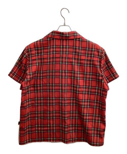 HEAVEN MARC JACOBS（ヘブンバイマークジェイコブス）HEAVEN MARC JACOBS (ヘブンバイマークジェイコブス) 半袖シャツ レッド サイズ:Lの古着・服飾アイテム