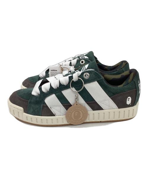 adidas（アディダス）adidas (アディダス) A BATHING APE (ア ベイシング エイプ) LWST BAPE SHAGRN / IE6117 グリーン サイズ:26cmの古着・服飾アイテム