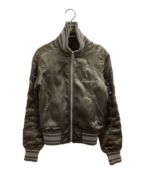 hysterics（ヒステリックス）hysterics (ヒステリックス) ハイネックスタジャン / 3AJ-2620 カーキ サイズ:FREEの古着・服飾アイテム