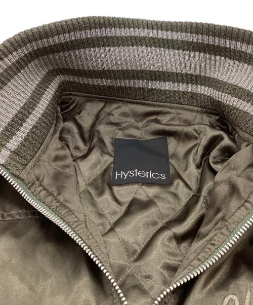 hysterics（ヒステリックス）hysterics (ヒステリックス) ハイネックスタジャン / 3AJ-2620 カーキ サイズ:FREEの古着・服飾アイテム