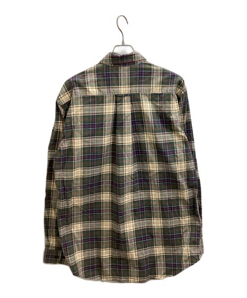 orvis（オービス）ORVIS (オービス) 長袖チェックシャツ カーキ サイズ:Lの古着・服飾アイテム