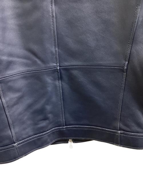 RATTLE TRAP（ラトルトラップ）RATTLE TRAP (ラトルトラップ) シープレザーシングルライダースジャケット / M0501LJM101 ネイビー サイズ:Lの古着・服飾アイテム