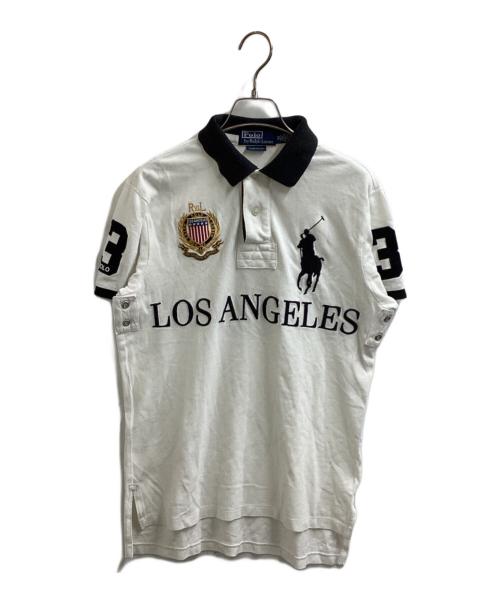POLO RALPH LAUREN（ポロ・ラルフローレン）POLO RALPH LAUREN (ポロ・ラルフローレン) ビッグポニーポロシャツ ホワイト サイズ:Mの古着・服飾アイテム