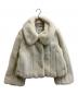 Her lip to（ハーリップトゥ）の古着「Winter Love Faux Fur Coat」｜アイボリー