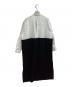 DOMELLE (ドメル) DOUBLE MATERIAL DRESS　/　A3143FA 054 ホワイト×ブラック サイズ:2：15000円