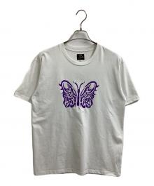 Needles（ニードルズ）の古着「ロゴプリント Tシャツ」｜ブラック