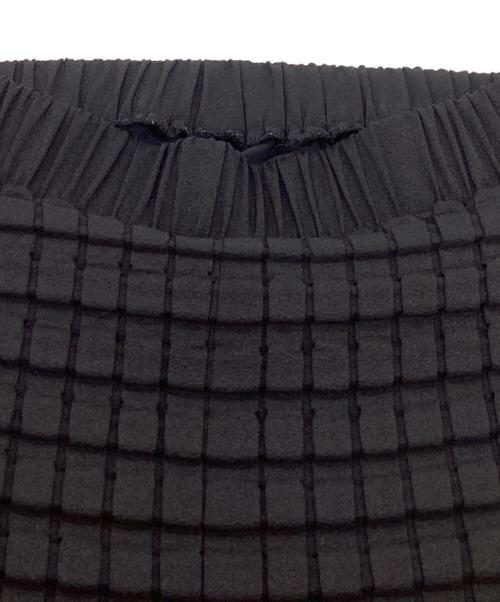 AKIKOAOKI（アキコアオキ）akikoaoki (アキコアオキ) 3D tube BLK / プリーツスカート / AA22SS-SK03-01 ブラック サイズ:FREE 未使用品の古着・服飾アイテム