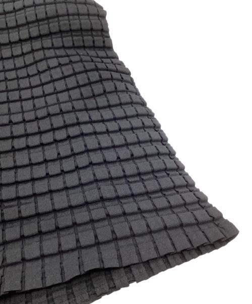 AKIKOAOKI（アキコアオキ）akikoaoki (アキコアオキ) 3D tube BLK / プリーツスカート / AA22SS-SK03-01 ブラック サイズ:FREE 未使用品の古着・服飾アイテム