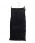 akikoaoki（アキコアオキ）の古着「3D tube BLK / プリーツスカート / AA22SS-SK03-01」｜ブラック