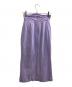 mame kurogouchi (マメクロゴウチ) Crepe Hole High Waisted Skirt / クレープホールハイウエストスカート / MM22SS-SK042 パープル サイズ:1：6000円