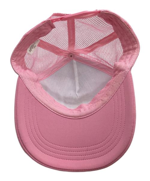 THE BLACK EYE PATCH（ブラックアイパッチ）THE BLACK EYE PATCH (ブラックアイパッチ) メッシュキャップ ピンクの古着・服飾アイテム