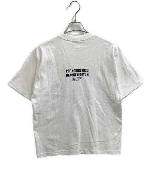 BlackEyePatch（ブラックアイパッチ）BlackEyePatch (ブラックアイパッチ) POPYOURS 2026 Limited TEE ホワイト サイズ:XL 未使用品の古着・服飾アイテム