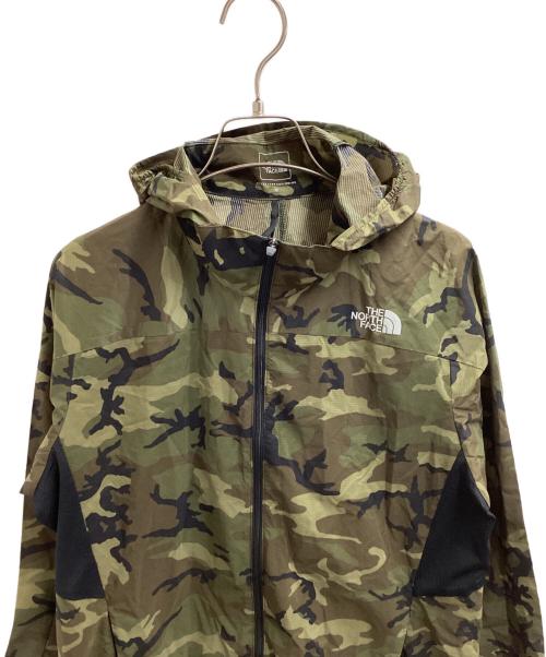 THE NORTH FACE（ザ ノース フェイス）THE NORTH FACE (ザ ノース フェイス) ノベルティー スワローテイルベントフーディ / NP71783 オリーブ サイズ:Lの古着・服飾アイテム