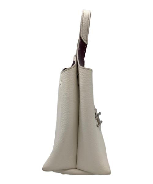 TOD'S（トッズ）TOD'S (トッズ) 2WAYバッグ / FLORIDA DOUBLE MINI / フロリダダブルミニ / XBWAPAA9100 アイボリーの古着・服飾アイテム