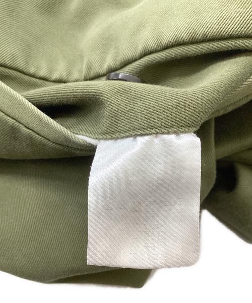 MARKAWARE（マーカウェア）MARKAWARE (マーカウェア) PLEATED WIDE TROUSERS ORGANIC COTTON TWILL / プリーツ入りワイドパンツ　オーガニックコットンツイル / 	A22D-03PT020 グリーン サイズ:2の古着・服飾アイテム