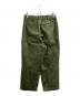 MARKAWARE (マーカウェア) PLEATED WIDE TROUSERS ORGANIC COTTON TWILL / プリーツ入りワイドパンツ　オーガニックコットンツイル / 	A22D-03PT020 グリーン サイズ:2：10000円