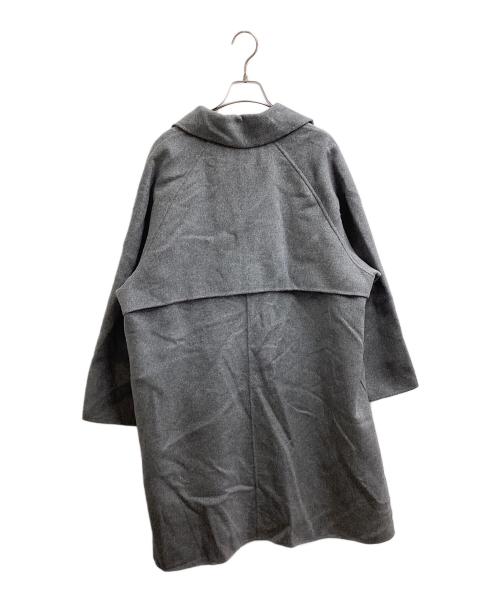 23区（ニジュウサンク）23区 (ニジュウサンク) MANTECOPure リバーコート グレー サイズ:46の古着・服飾アイテム