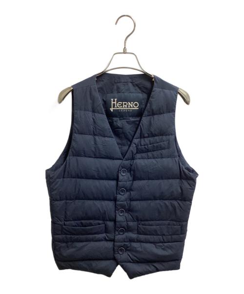 HERNO（ヘルノ）HERNO (ヘルノ) IL PANCIOTTO / pi002ule-19288-9225 ネイビー サイズ:44の古着・服飾アイテム