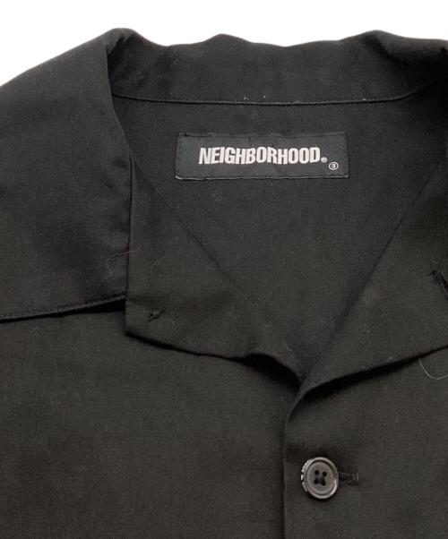 NEIGHBORHOOD（ネイバーフッド）NEIGHBORHOOD (ネイバーフッド) BOWLING/LC-SHIRT.SS / ボーリングシャツ / 221AQNH-SHM01 ブラック サイズ:Mの古着・服飾アイテム