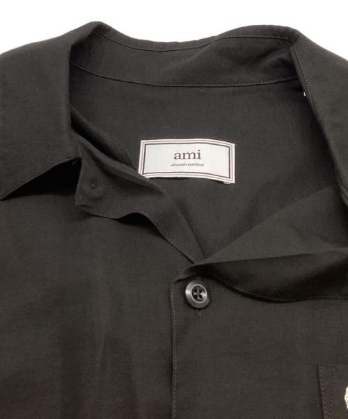 AMI Alexandre Mattiussi（アミアレクサンドルマテュッシ）AMI Alexandre Mattiussi (アミアレクサンドルマテュッシ) 半袖シャツ / E20HC200.422 ブラック サイズ:Lの古着・服飾アイテム