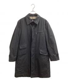 BURBERRY BLACK LABEL（バーバリーブラックレーベル）の古着「ステンカラーコート」｜ブラック