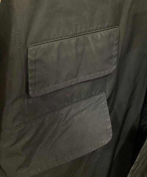 BURBERRY BLACK LABEL（バーバリーブラックレーベル）BURBERRY BLACK LABEL (バーバリーブラックレーベル) ステンカラーコート ブラック サイズ:Mの古着・服飾アイテム