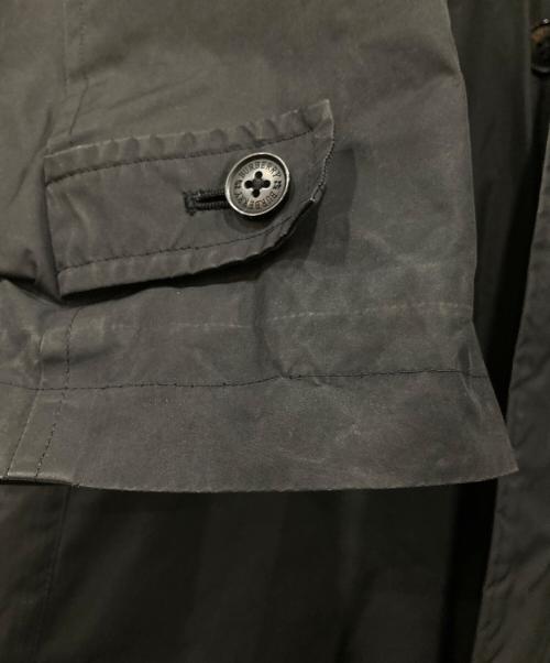 BURBERRY BLACK LABEL（バーバリーブラックレーベル）BURBERRY BLACK LABEL (バーバリーブラックレーベル) ステンカラーコート ブラック サイズ:Mの古着・服飾アイテム