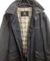 中古・古着 BURBERRY BLACK LABEL (バーバリーブラックレーベル) ステンカラーコート ブラック サイズ:M：11000円