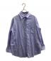 MUSE de Deuxieme Classe（ミューズ ドゥーズィエム クラス）の古着「ワイヤー入りロングレギュラーシャツ / 22050500406010」｜スカイブルー