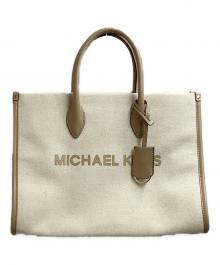 MICHAEL KORS（マイケル・コース）の古着「2WAYキャンバストート / 35S2G7ZT2C」｜ベージュ