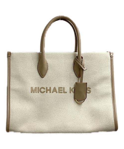 MICHAEL KORS（マイケル・コース）MICHAEL KORS (マイケル・コース) 2WAYキャンバストート / 35S2G7ZT2C ベージュの古着・服飾アイテム
