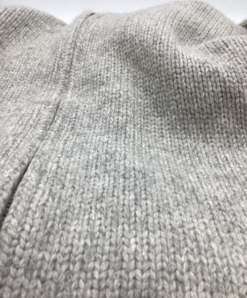 POLO RALPH LAUREN（ポロ・ラルフローレン）POLO RALPH LAUREN (ポロ・ラルフローレン) ウールドライバーズニット / KR-RL-CW-0250 / インパクト21 ライトグレー サイズ:Mの古着・服飾アイテム