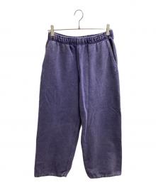 BEAMS（ビームス）の古着「フェード ワイド スウェット パンツ　/　11-24-1650-139」｜ラベンダー