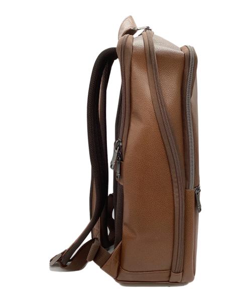 Samsonite（サムソナイト）Samsonite (サムソナイト) クラシック レザー スリム バックパック / 126036-1221 ブラウンの古着・服飾アイテム