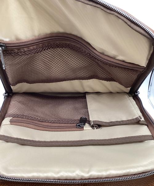 Samsonite（サムソナイト）Samsonite (サムソナイト) クラシック レザー スリム バックパック / 126036-1221 ブラウンの古着・服飾アイテム