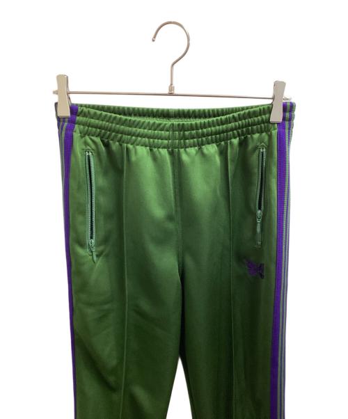 Needles（ニードルズ）Needles (ニードルズ) ZIPPED TRACK PANT　/　NS249 グリーン サイズ:XSの古着・服飾アイテム