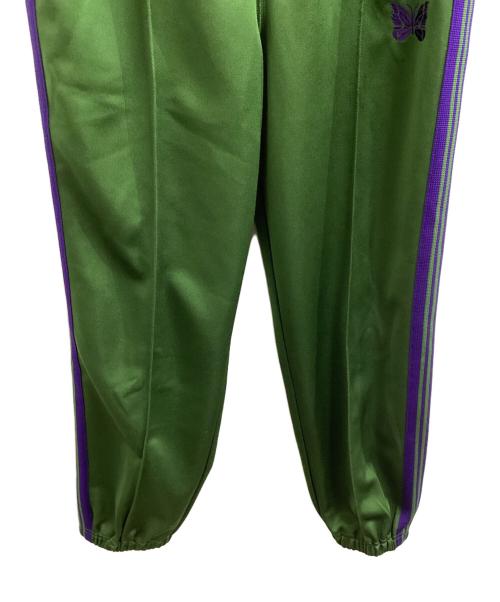 Needles（ニードルズ）Needles (ニードルズ) ZIPPED TRACK PANT　/　NS249 グリーン サイズ:XSの古着・服飾アイテム