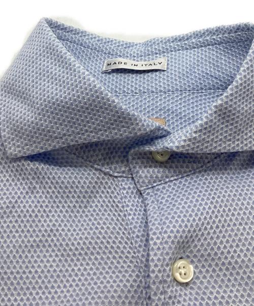 GUY ROVER（ギローバー）GUY ROVER (ギローバー) EDIFICE (エディフィス) 別注 カノコ ポロシャツ スカイブルー サイズ:Mの古着・服飾アイテム