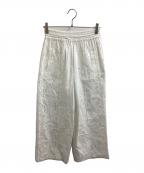 JOURNAL STANDARDジャーナルスタンダード）の古着「カットワークレースパンツ」｜ホワイト