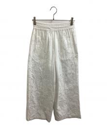 JOURNAL STANDARD（ジャーナルスタンダード）の古着「カットワークレースパンツ」｜ホワイト