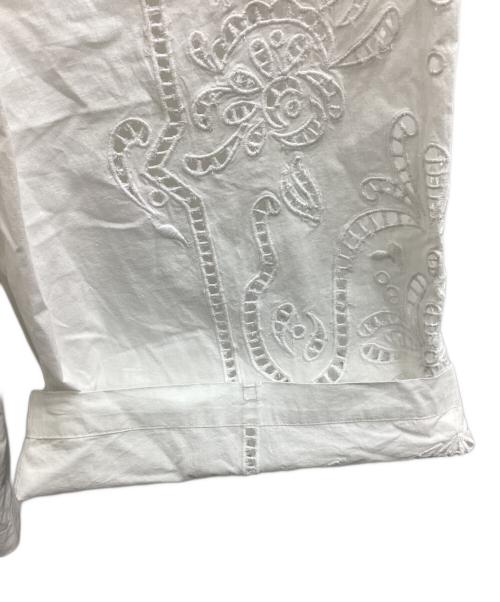 JOURNAL STANDARD（ジャーナルスタンダード）JOURNAL STANDARD (ジャーナルスタンダード) カットワークレースパンツ ホワイト サイズ:記載なしの古着・服飾アイテム