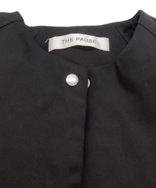 THE PAUSE（ザポーズ）THE PAUSE (ザポーズ) バルーンミドルコート / WGZ1041108A0002 ブラック サイズ:FREEの古着・服飾アイテム