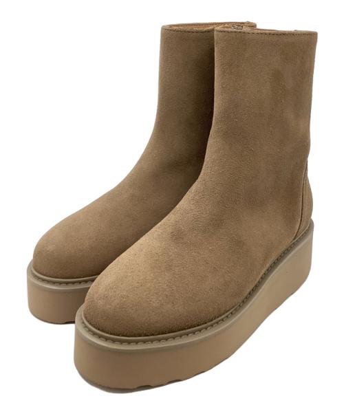 Caminando（カミナンド）Caminando (カミナンド) MIDDLE BOOTS スエードショートブーツ / 24093510002930 ブラウン サイズ:6の古着・服飾アイテム