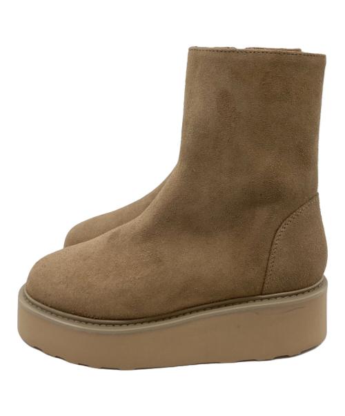 Caminando（カミナンド）Caminando (カミナンド) MIDDLE BOOTS スエードショートブーツ / 24093510002930 ブラウン サイズ:6の古着・服飾アイテム