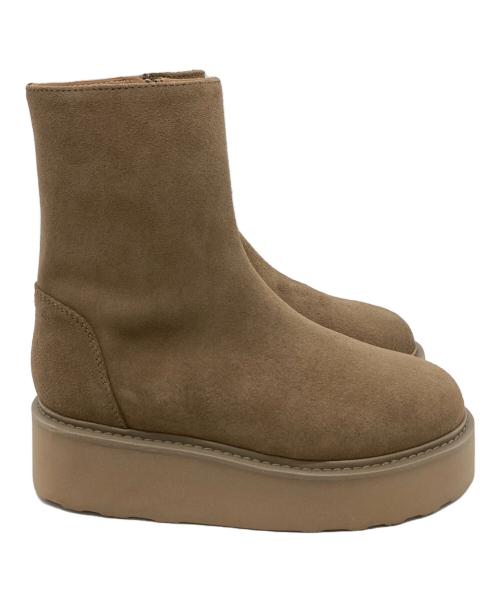 Caminando（カミナンド）Caminando (カミナンド) MIDDLE BOOTS スエードショートブーツ / 24093510002930 ブラウン サイズ:6の古着・服飾アイテム