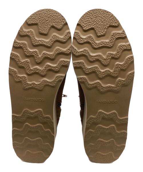 Caminando（カミナンド）Caminando (カミナンド) MIDDLE BOOTS スエードショートブーツ / 24093510002930 ブラウン サイズ:6の古着・服飾アイテム