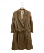Burberry'sバーバリーズ）の古着「90's カシミヤ混 ダブルチェスターコート」｜ブラウン