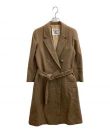 Burberry's（バーバリーズ）の古着「90's カシミヤ混 ダブルチェスターコート」｜ブラウン