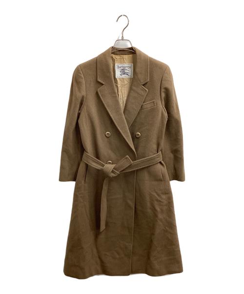 Burberry's（バーバリーズ）Burberry's (バーバリーズ) 90's カシミヤ混 ダブルチェスターコート ブラウン サイズ:9AB2の古着・服飾アイテム